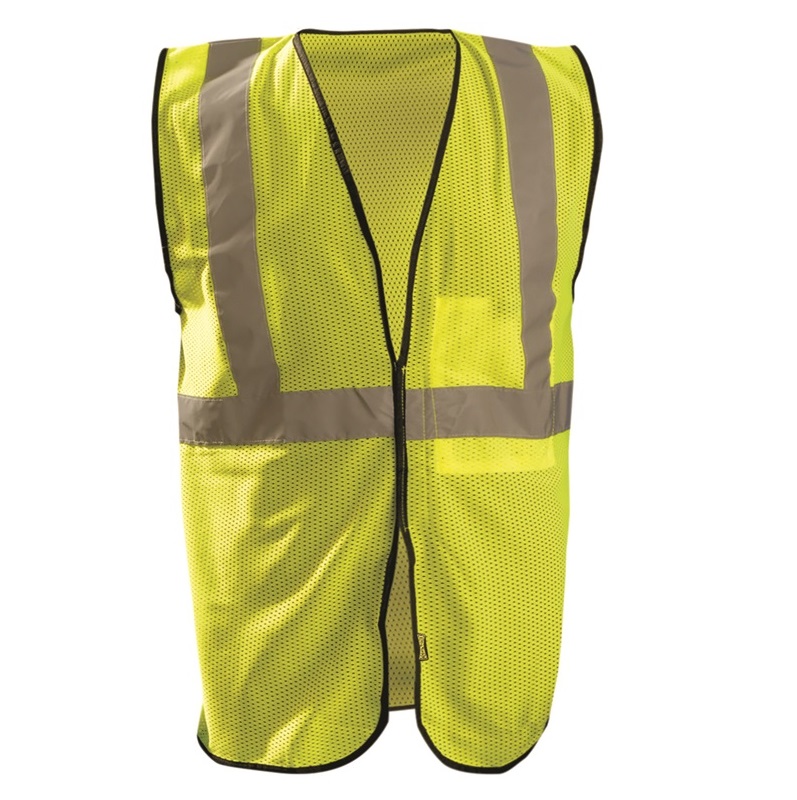 High Visibility Standard Mesh Safety Vest in Yellow